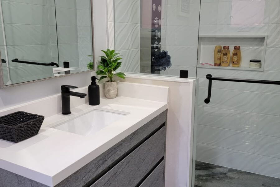 Shower and Vanities Installation in Churchill Meadows