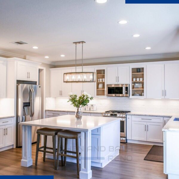 traditional shaker doors white kitchen