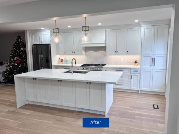 Custom Kitchen Cabinets East Credit After
