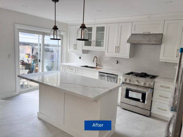 Custom Kitchen Cabinets Erindale After