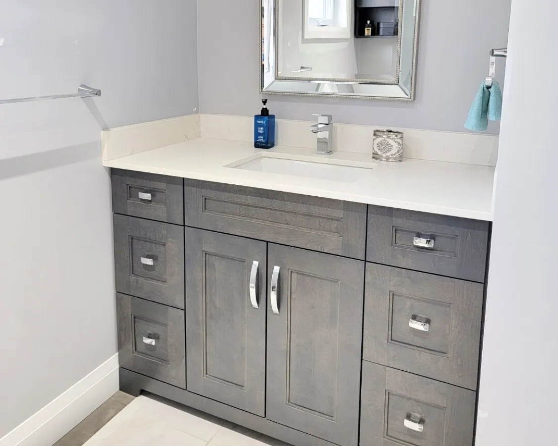 modern bathroom contractors Burlington