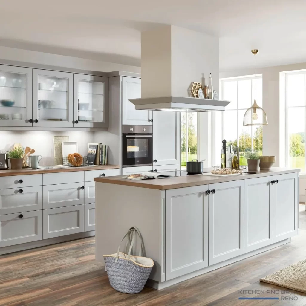 Island kitchen reno