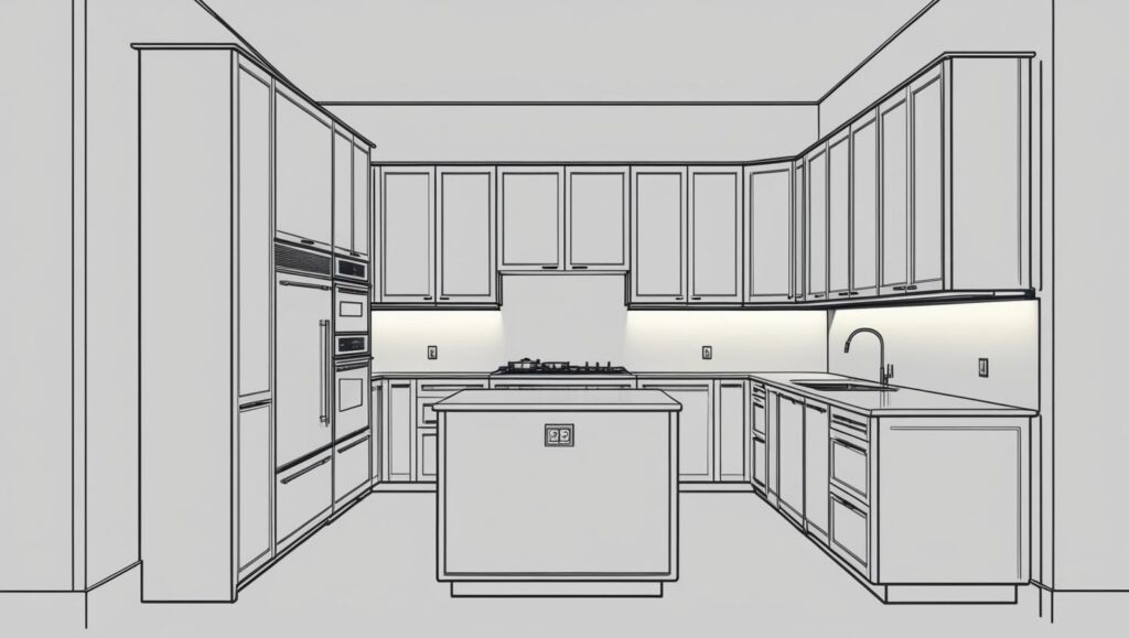 Peninsula kitchen