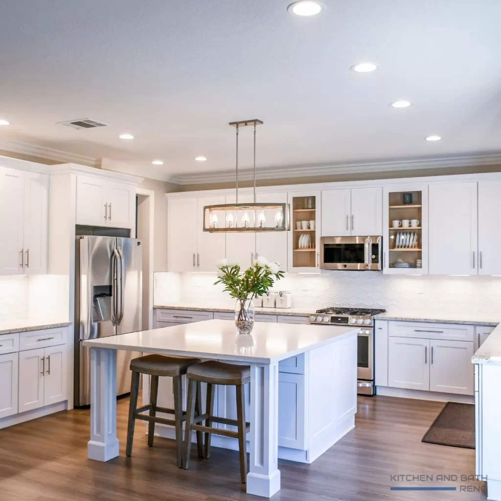 Peninsula kitchen reno