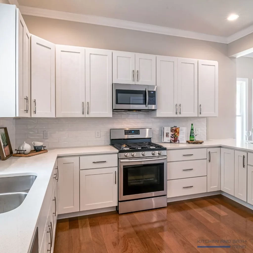 U shape kitchen reno