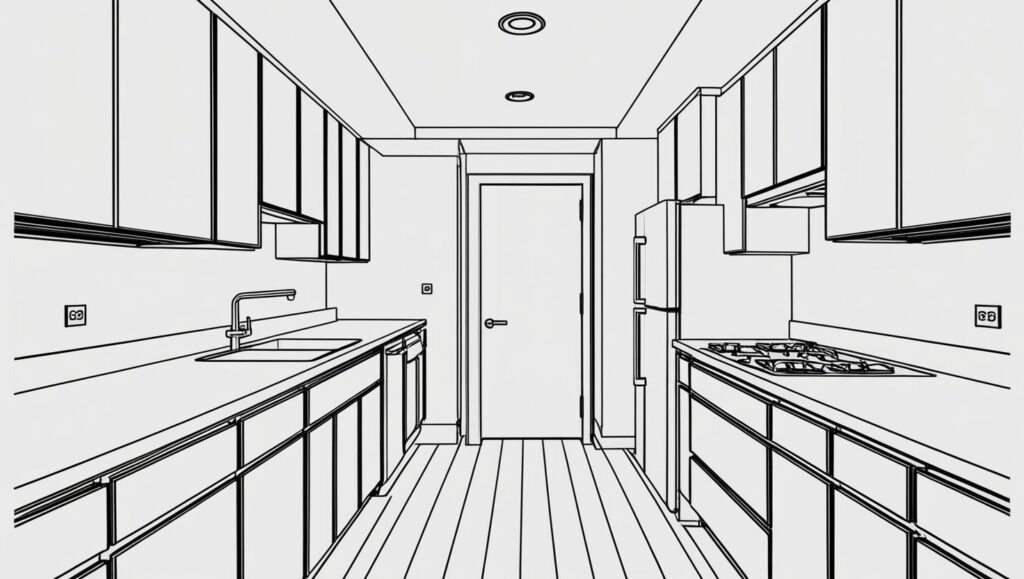 galley kitchen layout