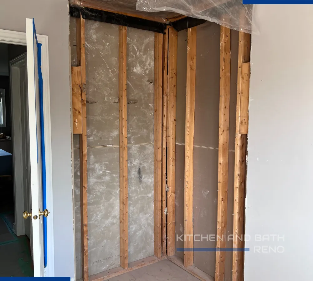 tub to shower conversion before after