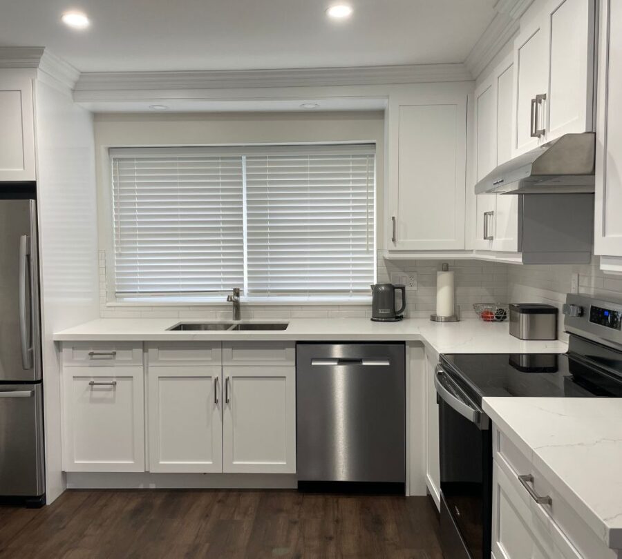 renovated kitchen