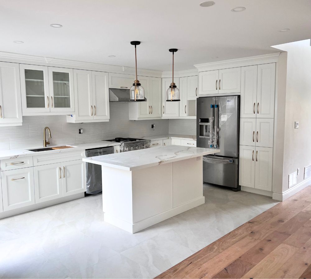 Kitchen reno after pic