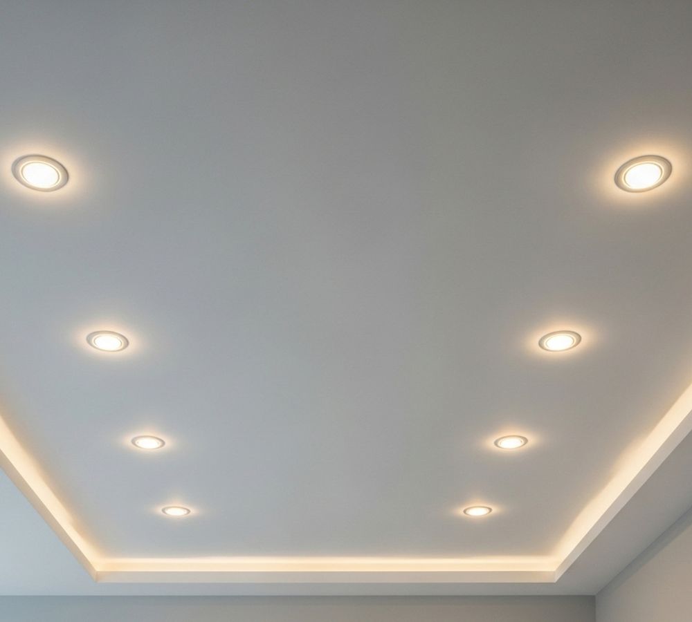 statement light in kitchen