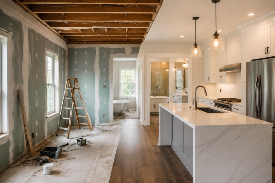 full home renovations Burlington