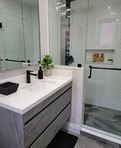 Upgrade guest bathroom